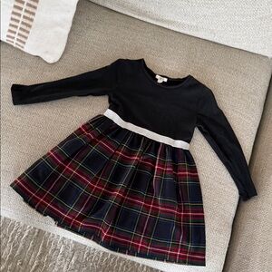 Crewcuts Girls Tartain Plaid Dress - Size 5